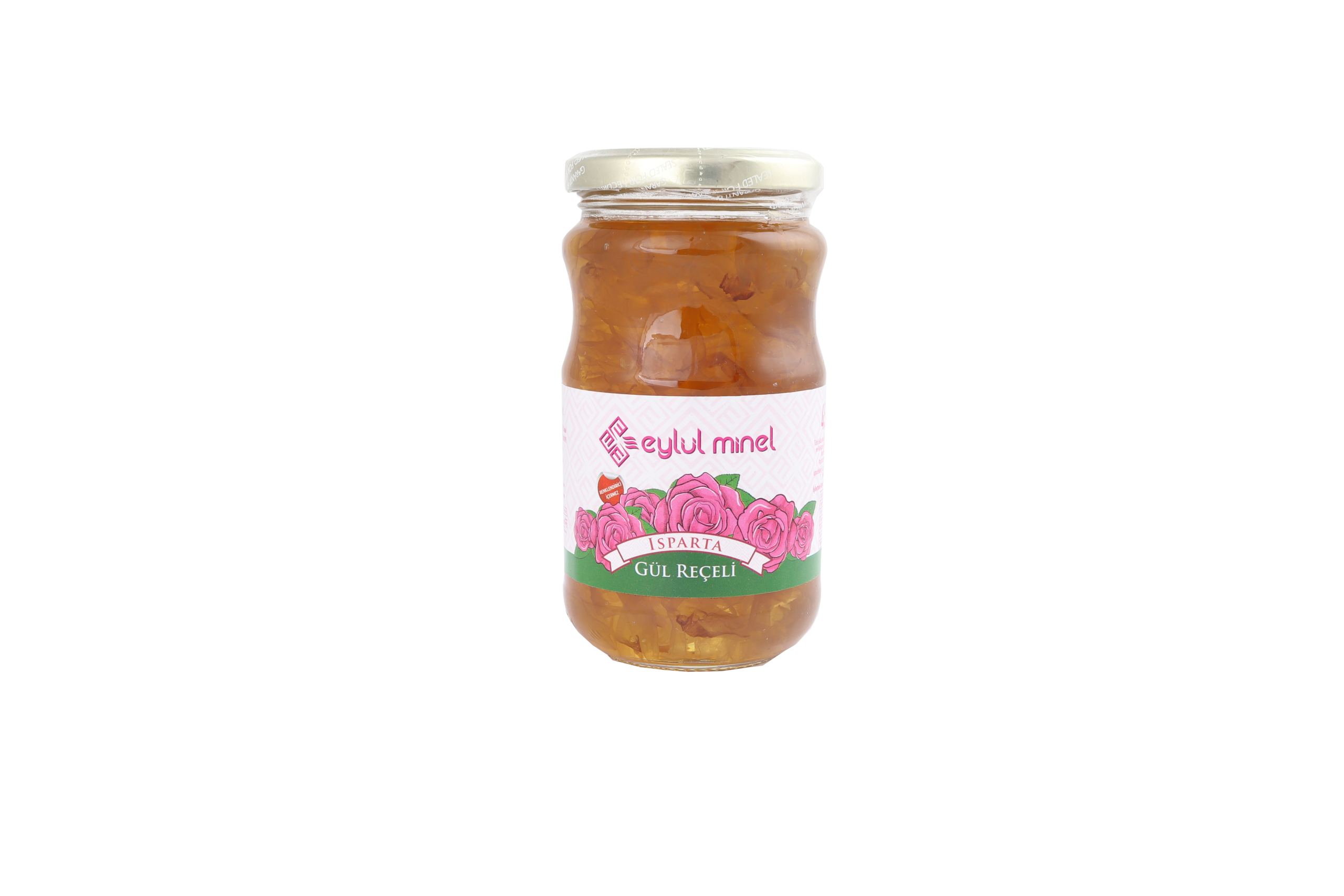 34 eylül minel Isparta Gül Reçeli Boyasız 450 g - Görsel 1