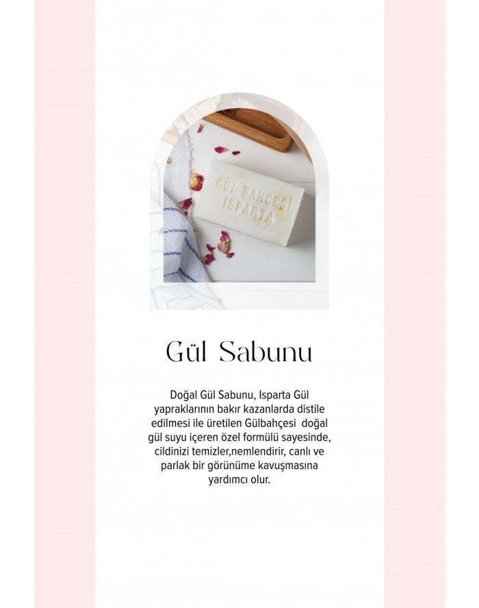 GÜLBAHÇESİ Gül Sabunu 150 g - Görsel 2