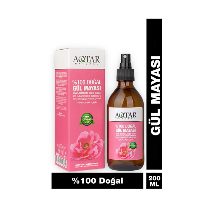 AQTAR %100 DOĞAL GÜL MAYASI 200 ML