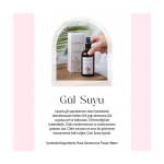Gülbahçesi %100 Doğal Gül Suyu Cam Sprey Şişe 100 ML