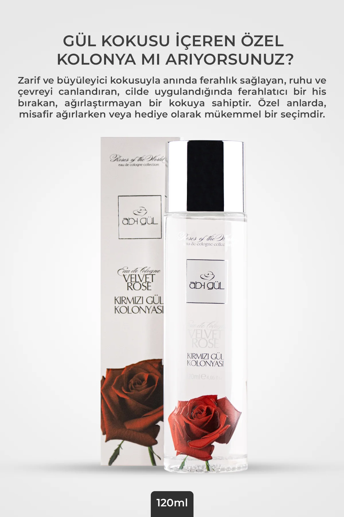 Kirmizi-Gul-Kolonya-120ml-3 ab-ı gül Kırmızı Gül Kolonyası Cam 120 ml - Görsel 1